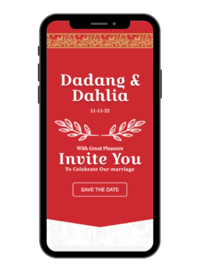paperfree undangan digital crimson
