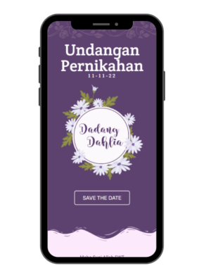 paperfree undangan digital lavender blush
