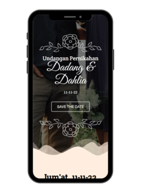 paperfree undangan digital linen wheat