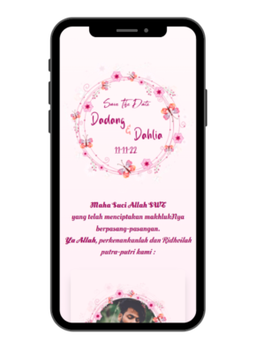 paperfree undangan digital pink whitesmoke