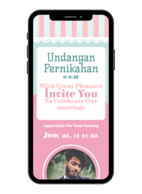 paperfree undangan digital powder blue pink